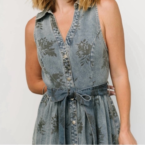 Baltic Born Blue Floral Maxi Dress - Picture 7 of 14